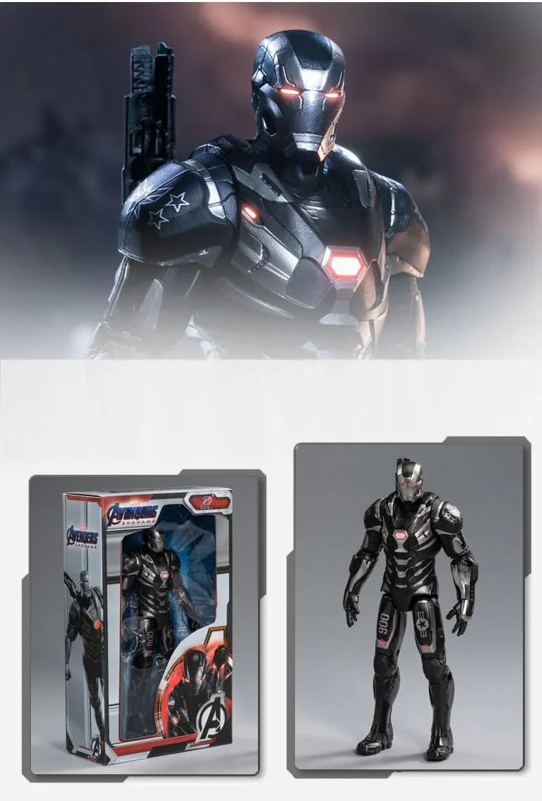 ZD Toys Marvel Avengers Endgame 7″inch War Machine Action Figure -160806 - Jaiman Toys