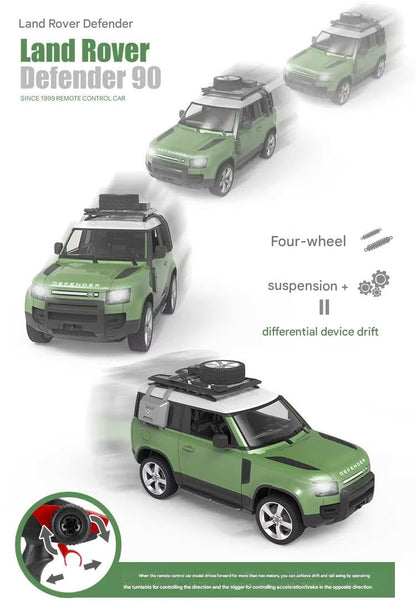 Land Rover Defender 1:12 RC Car – Official Licensed Rechargeable Remote Control