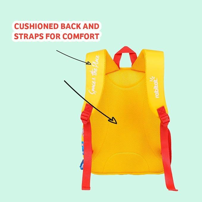 Rabitat School Bags Smash Unisex School Bag | Kids Backpack for Girls, Boys - 4 to 8 Years Age - Jaiman Toys