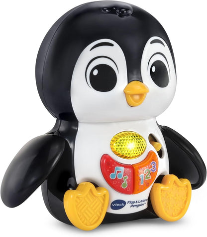 VTech Flap & Learn Penguin Interactive Counting Toy for Toddlers | Musical Learning Toy with Lights, Numbers & Songs
