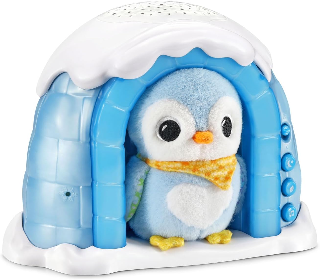 VTech Baby Soothing Starlight Igloo | Plush Penguin Sleep Aid with Night Light, Lullabies, Nature Sounds & Star Projection