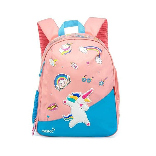 Rabitat Smash Unisex School Bag | Kids Backpack for Girls, Boys - 4 to 8 Years Age - Jaiman Toys