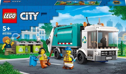 LEGO City Recycling Truck 60386 Building Toy Set (261 Pieces)