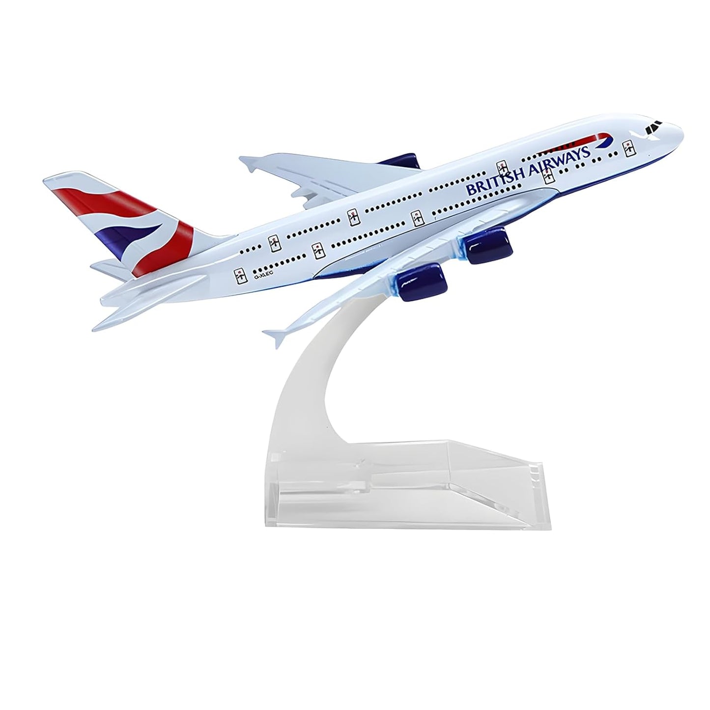 Breatoi Die-Cast Aircraft Model Collection (16 cm) with Display Stand – International Airline Jet Showpieces