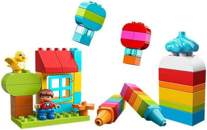 LEGO 10887 Duplo Creative Fun  (120 Pcs) – Educational Building Blocks Set for Preschool Kids