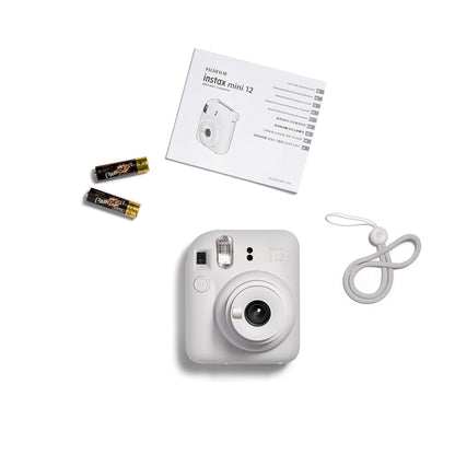Fujifilm Instax Mini 12 Instant Camera - Clay White