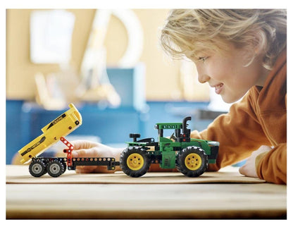 LEGO Technic John Deere 9620R 4WD Tractor 42136 Model Building Kit (390 Pieces)