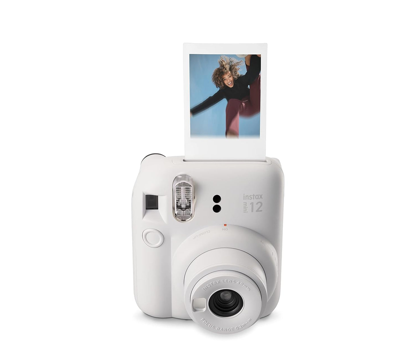 Fujifilm Instax Mini 12 Instant Camera - Clay White