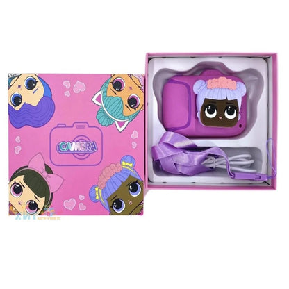Kids Digital Camera and Video Recorder Camera with1080 Pixel with Inbuilt Games for Kids! Kids Selfie Camera, Birthday Gifts for Girls &amp; Boys Age (Purple, L*O*L) - Jaiman Toys