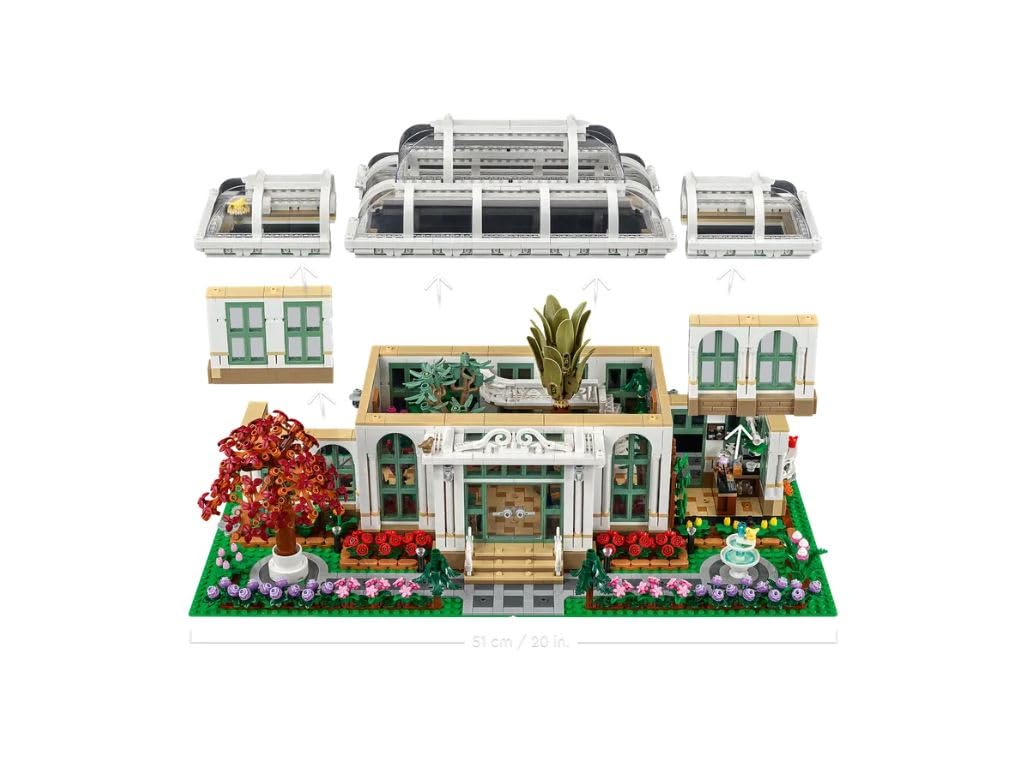 LEGO Icons: The Botanical Garden 21353 – 3792-Piece Masterpiece for Ages 18+