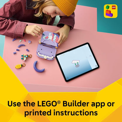 LEGO 31391 Creator 3-in-1 Fashion Bag with Charms Building Set | 272 Pieces | Buildable Handbag, Shoulder Bag & Flower Pot