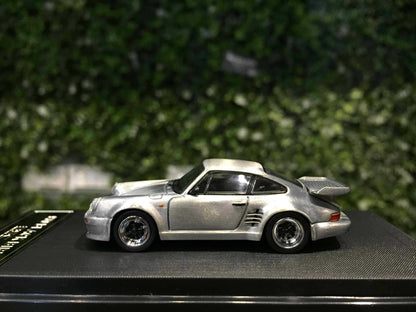 BSC 930 Black Bird Porsche Silver Metalic 1:64 Scale die-cast model car - Jaiman Toys