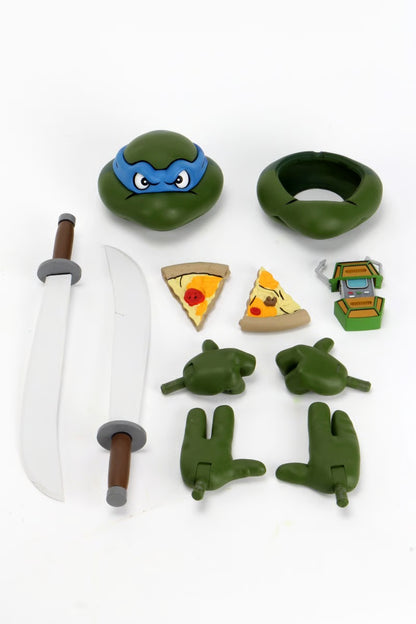 NECA Teenage Mutant Ninja Turtles Cartoon Leonardo 18" 1/4 Scale Action Figure - Jaiman Toys