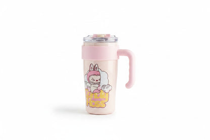 Nice Holiday Stainless Steel Cute Sipper Water Bottle – 860ml | Ideal for Office, Gym, & Travel