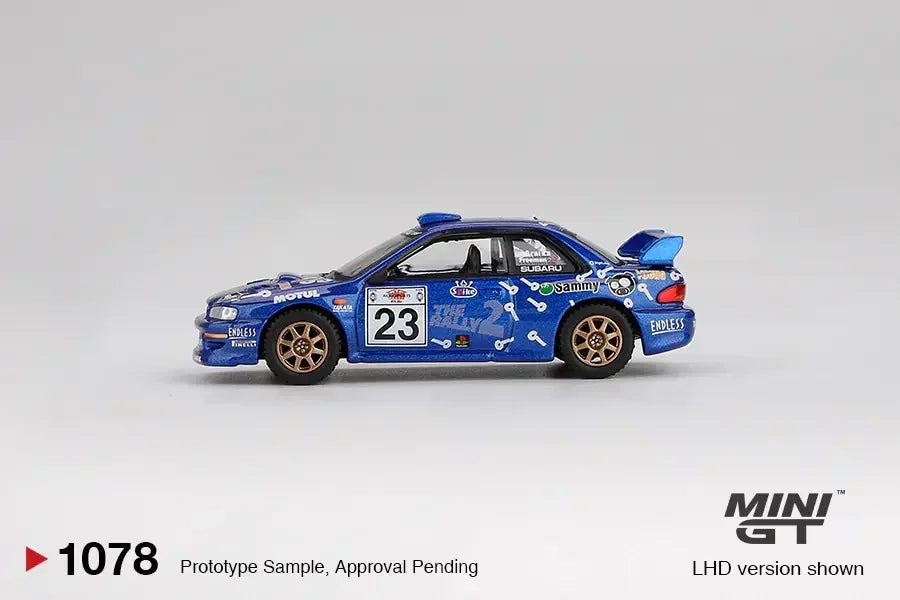 MINI GT 1:64 (Blister)-Subaru Impreza WRC99 #23 2000 Acropolis