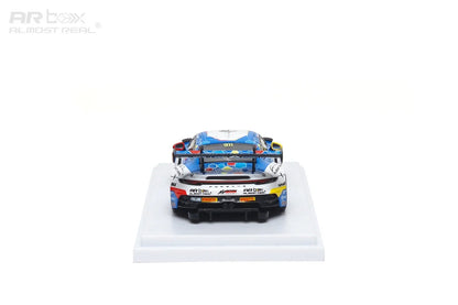 Almost Real 1:64 Porsche 911 GT3 R #911 Absolute Racing 2026 GT World Challenge Asia Sepang Presentation Car Die-Cast Model with Display Base