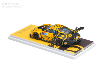 Almost Real 1:64 Porsche 911 GT3 R #26 B-Quik Absolute Racing 2025 Thailand Super Series Die-Cast Model Car with Display Base