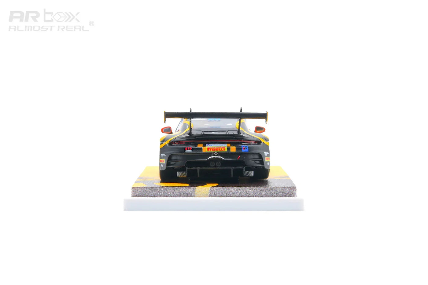 Almost Real 1:64 Porsche 911 GT3 R #26 B-Quik Absolute Racing 2025 Thailand Super Series Die-Cast Model Car with Display Base