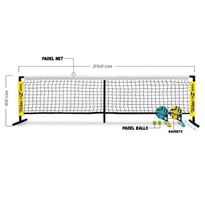 Innov8 Youth Padel Net Set – Portable Outdoor Court Kit - Jaiman Toys