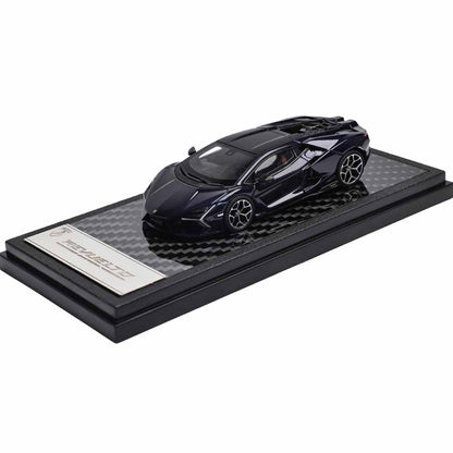 LCD 1:64 Models Lamborghini Revuelto Die-Cast Model Car | Premium Collectible Display Edition - Dark Blue Metallic