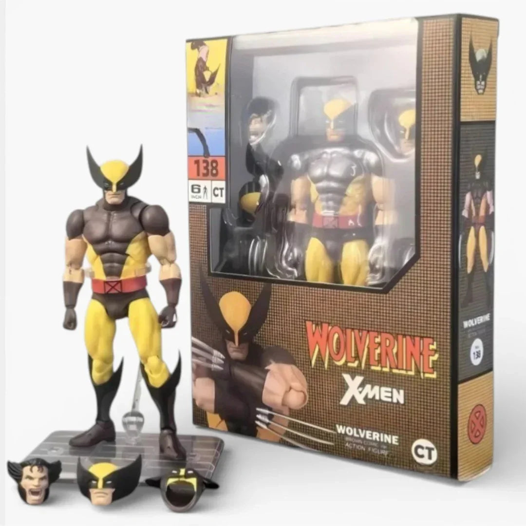 Wolverine X-Men Action Figure – 6 Inch Collectible Superhero Figure