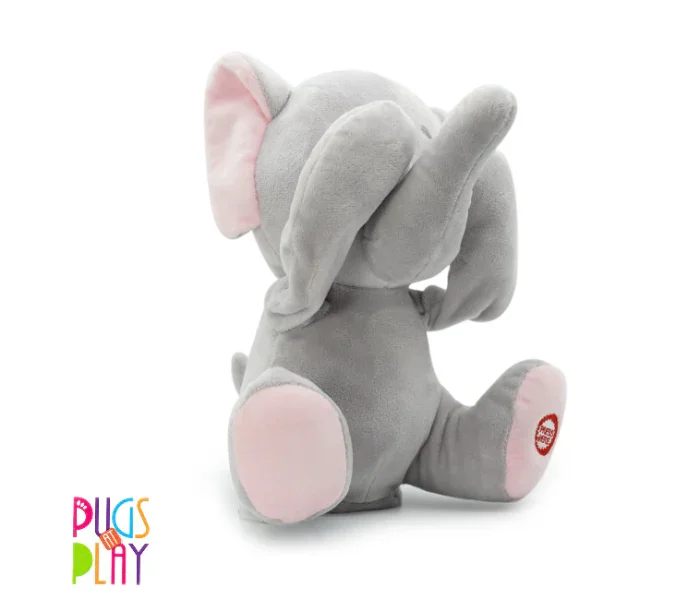 Peek-A-Boo Manny Elephant – Interactive Musical Plush Toy for Toddlers