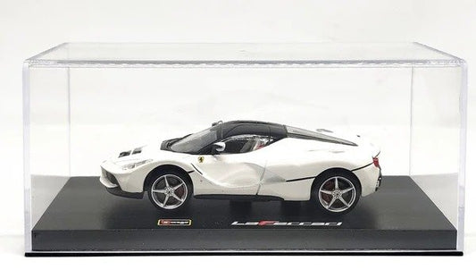 Bburago - 1/43 Scale Model La Ferrari - Signature Series Sports Car Model (White) Age 14+