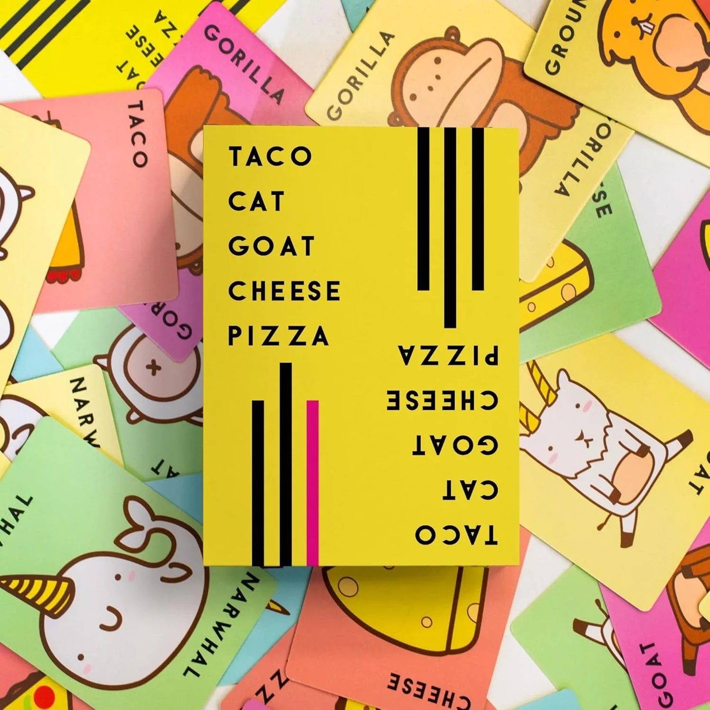 Taco Cat Goat Cheese Pizza Card Game - Jaiman Toys