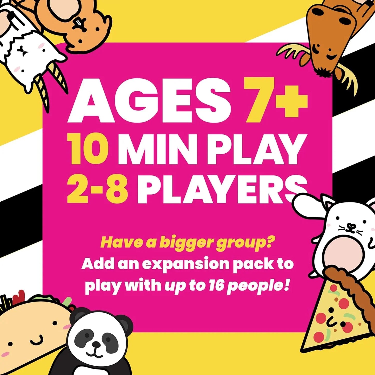 Taco Cat Goat Cheese Pizza Card Game - Jaiman Toys