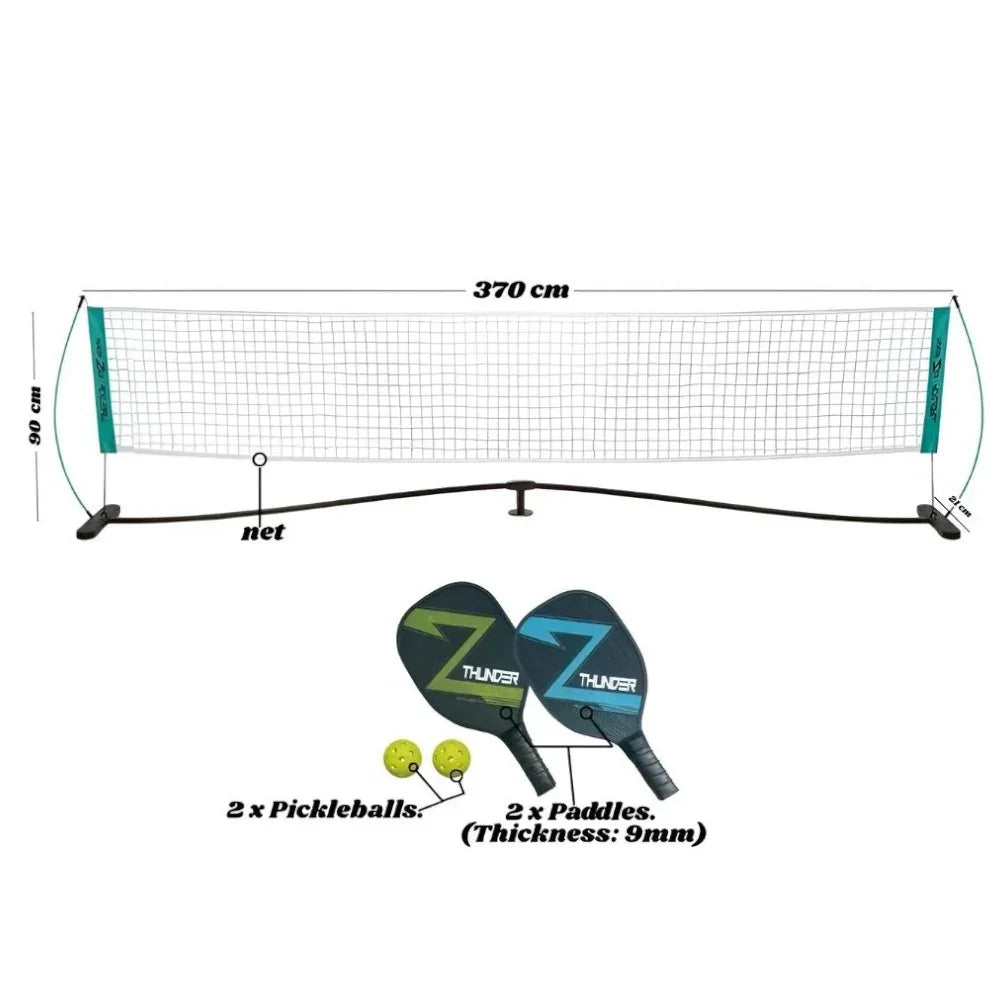 Innov8 Pickleball Net Set – Complete Outdoor Game Kit - Jaiman Toys