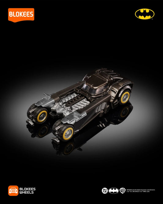 Blokees Wheels Batman E01 Gotham Velocity Collectible Vehicle Blind Box | DC Batman Mini Building Car