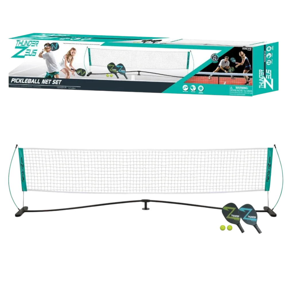 Innov8 Pickleball Net Set – Complete Outdoor Game Kit - Jaiman Toys