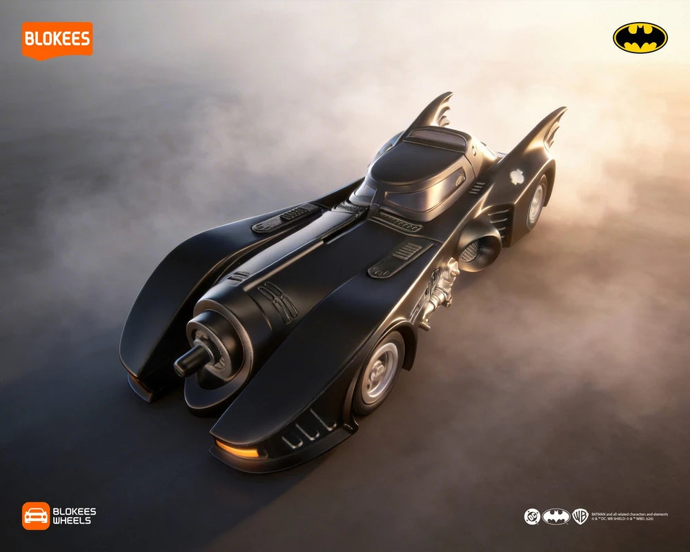 Blokees Wheels Batman E01 Gotham Velocity Collectible Vehicle Blind Box | DC Batman Mini Building Car