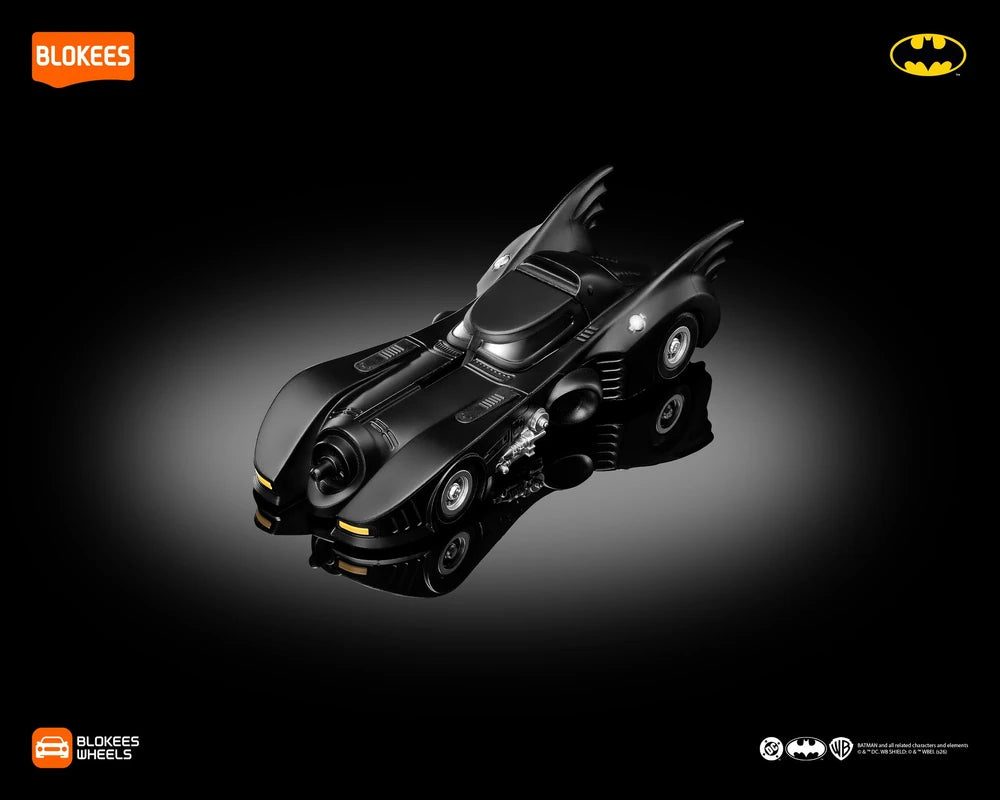 Blokees Wheels Batman E01 Gotham Velocity Collectible Vehicle Blind Box | DC Batman Mini Building Car