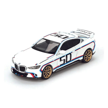 Mini GT 1:64 BMW 3.0 CSL – “Batmobile” Legend in Alpine White (RHD) - Jaiman Toys