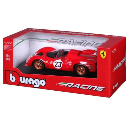 Bburago 1/24 Scale Ferrari 330 P4 Daytona 1967 Diecast Car Model for 14+ Year