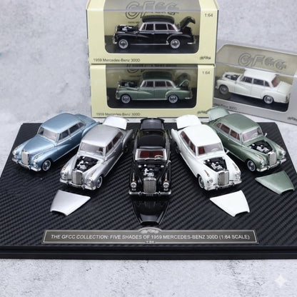 GFCC 1:64 Mercedes-Benz 300D Diecast Car Model | Premium Collectible Scale Model Available in 5 Variants