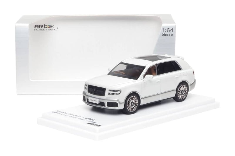 Almost Real AR Box 1:64 Toyota Century SUV G70 Die-Cast Model Car | Premium Luxury SUV Collectible with 2 Color Variants