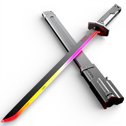 Sparkblade LED Sword with Smoke & Spark Effects – 7-Color Light Katana with Sound FX | Anime Cosplay Prop