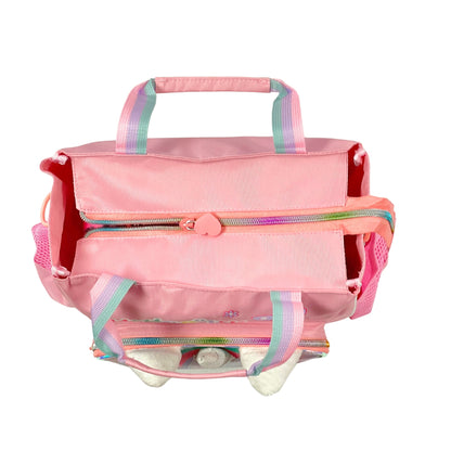 Vest Unicorn Kids Backpack (32 x 26 cm) | Cute Unicorn-Themed School & Activity Bag with Side Mesh Pockets