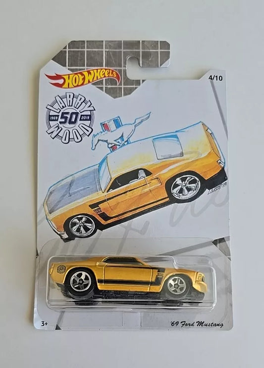 Hot Wheels Larry Wood '69 Ford Mustang 4/10