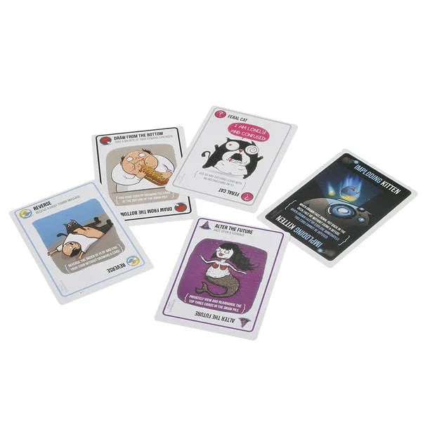 Imploding Kittens: This is the First Expansion of Exploding Kittens Board Game - Jaiman Toys