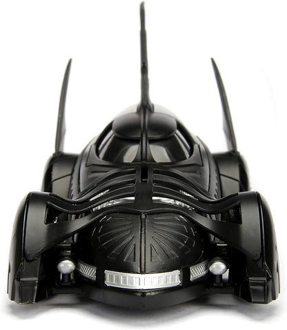Jada DC Comics Batman Forever Batmobile 1:24 Die-Cast with Batman Figure – Collectible