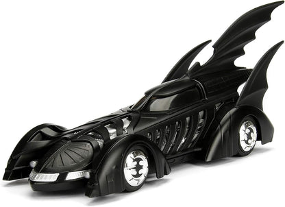 Jada DC Comics Batman Forever Batmobile 1:24 Die-Cast with Batman Figure – Collectible