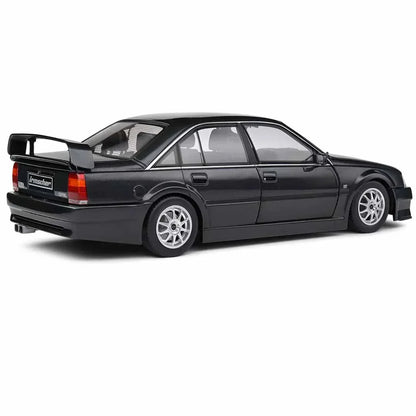 Solido S1809701 1990 Opel Omega EVO 500 - Astrosilver metallic - Black - Jaiman Toys