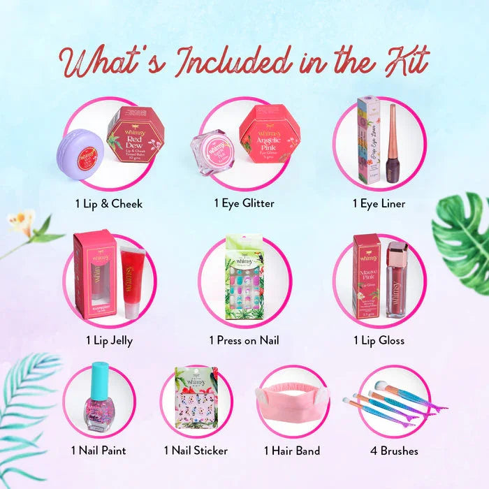 Unicorn Travel Beauty kit Pack of 13 - Jaiman Toys