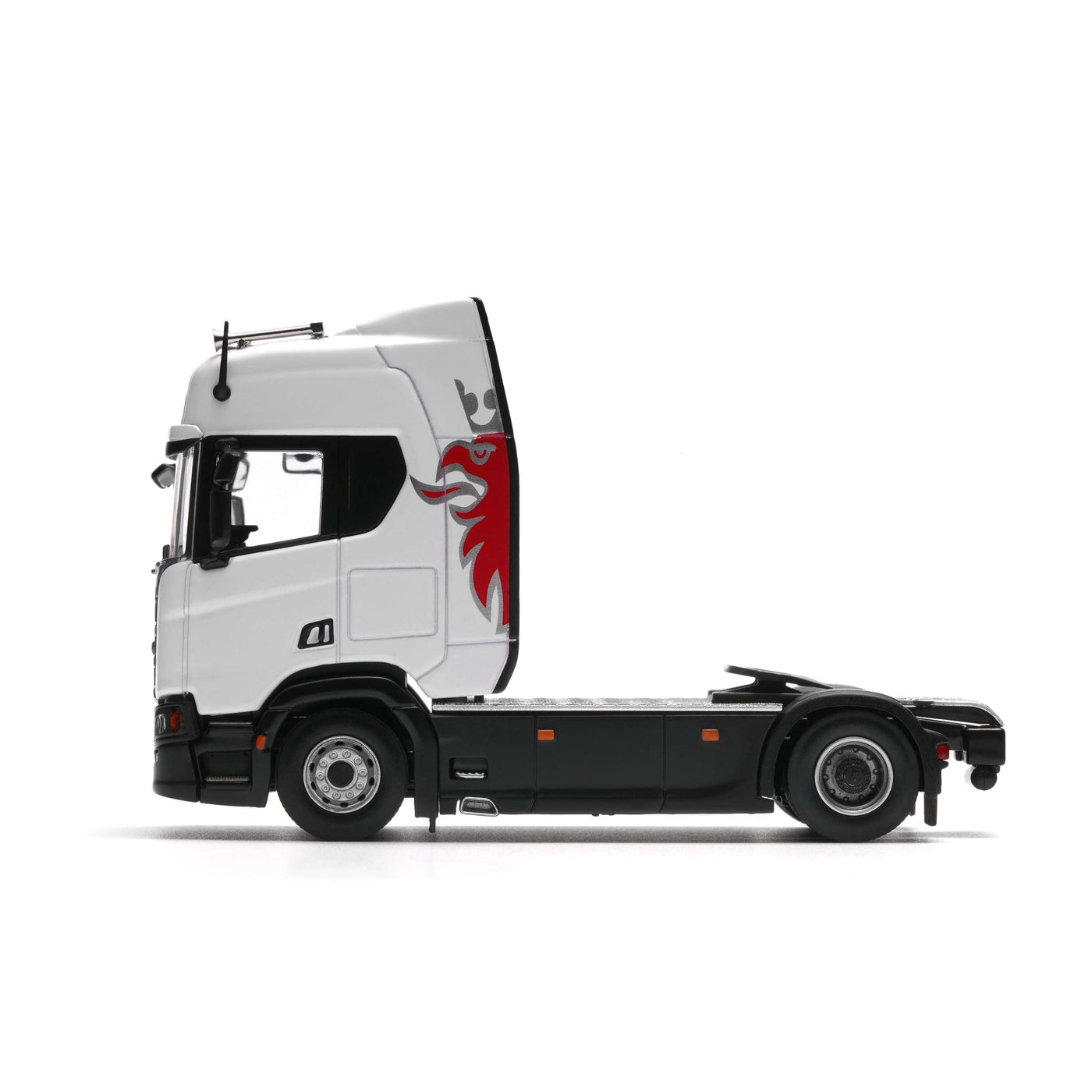 Masdi Diecast Scania R500 1:64 Scale Die-Cast Truck Model – Premium European Tractor Unit Collectible (White)