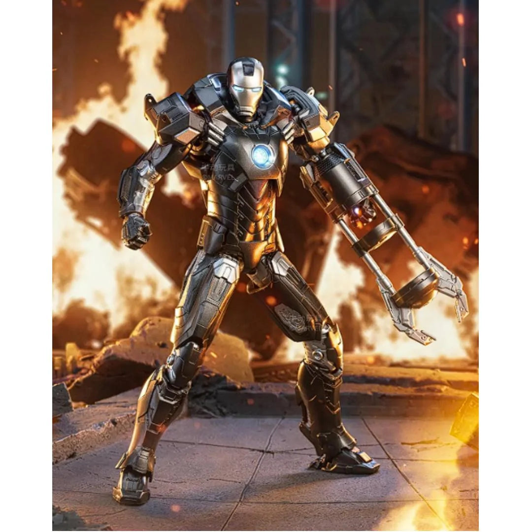 ZD Toys Marvel Infinity Saga Iron Man Mark 34 (MK XXXIV) Action Figure (7 Inch) | 1:10 Scale Premium Collectible