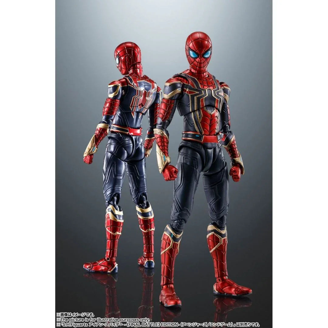 Iron Spider (No Way Home) 5.9-Inch Figure by S.H.Figuarts Tamashii Nations (Reissue) - Jaiman Toys