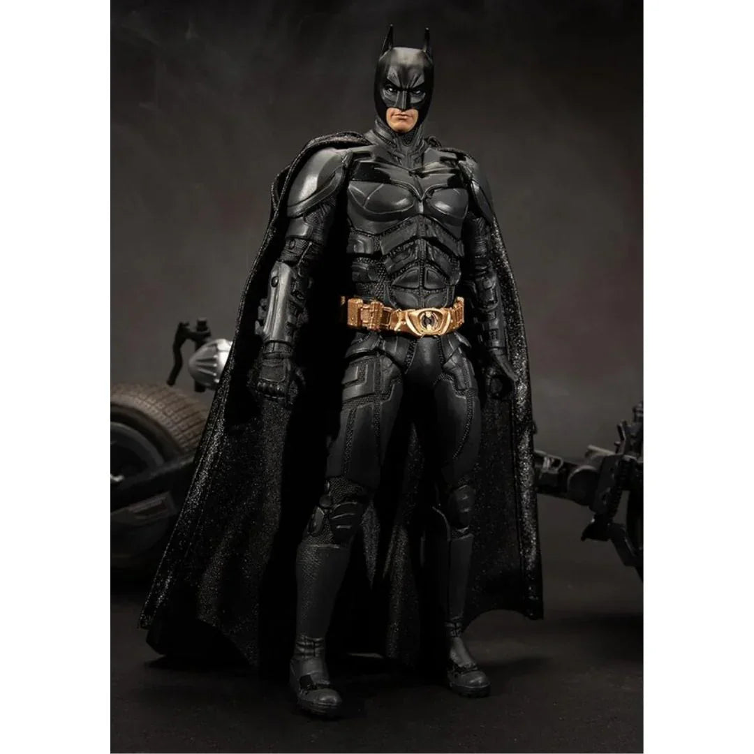 Batpod with Batman (The Dark Knight) – DC Multiverse Vehicle & Figure Set by McFarlane Toys - Jaiman Toys